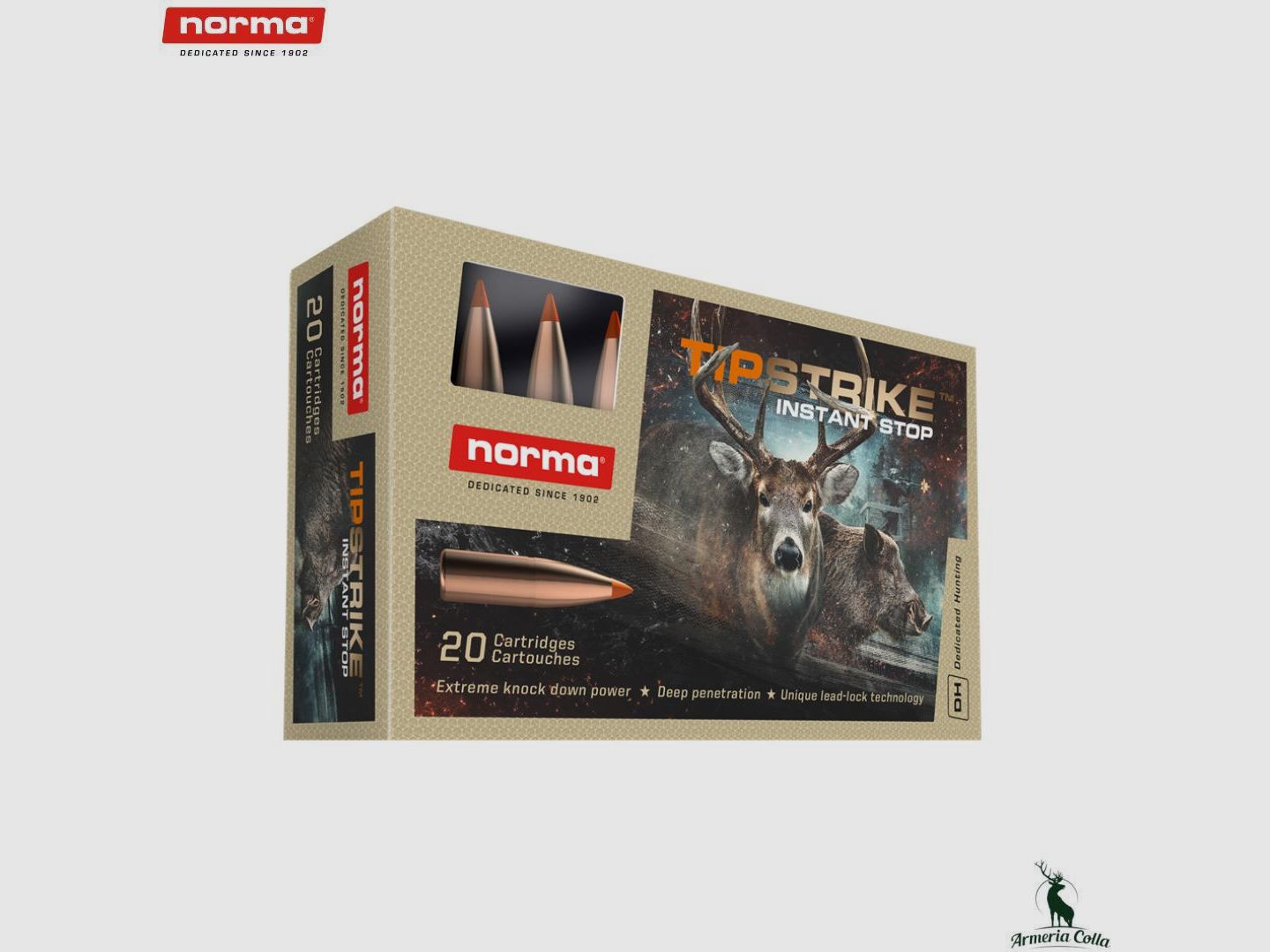 Norma Municiones TipStrike cal. .30-06 Sprg. 170 gr. art. 20174342