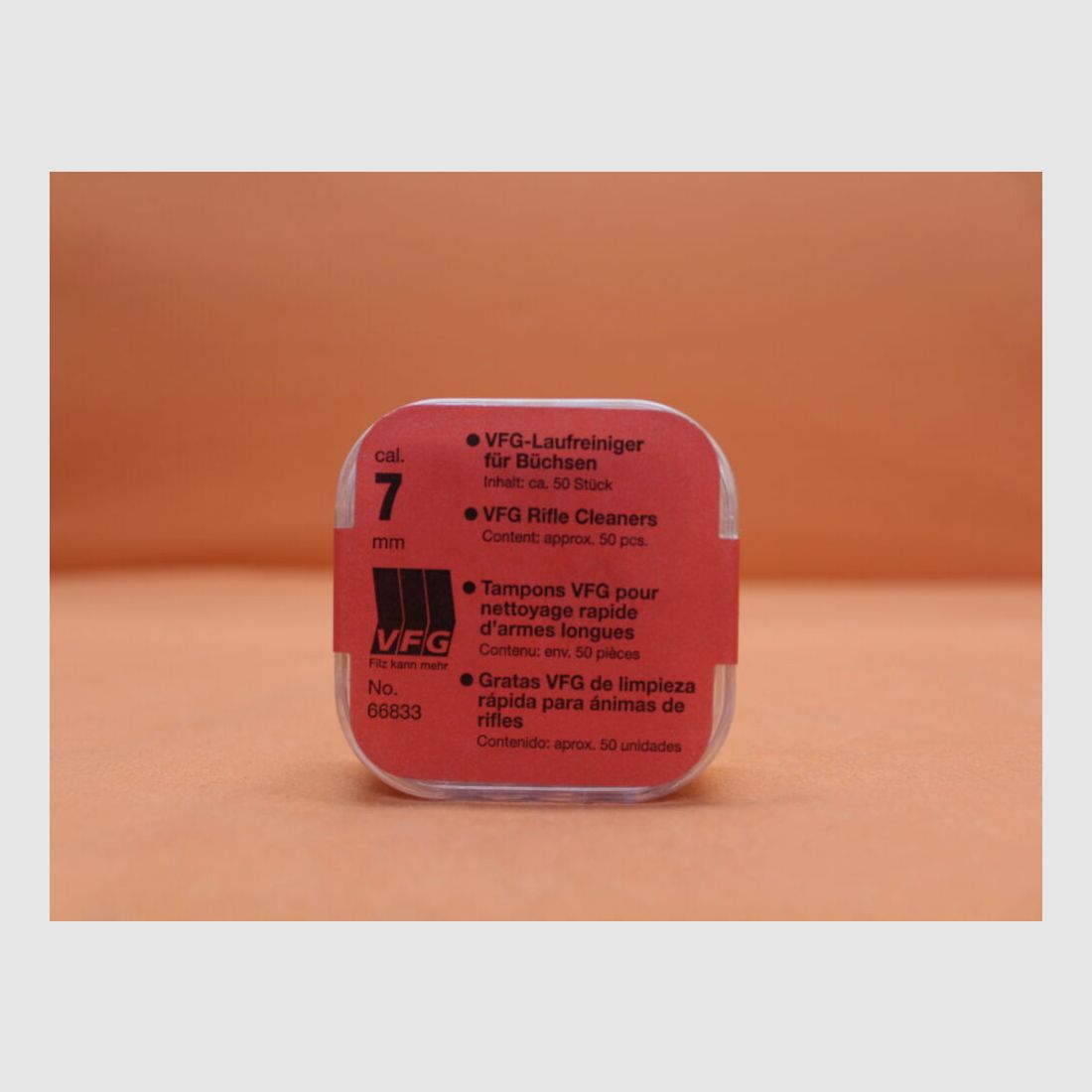 VFG. VFG-Laufreiniger 7,0mm (66833) 50 St. saugfähiger Spezialfilz