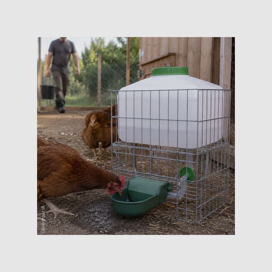 Abreuvoir automatique Gaun P-3 10 L à réservoir multi-animaux, image 5 sur 12