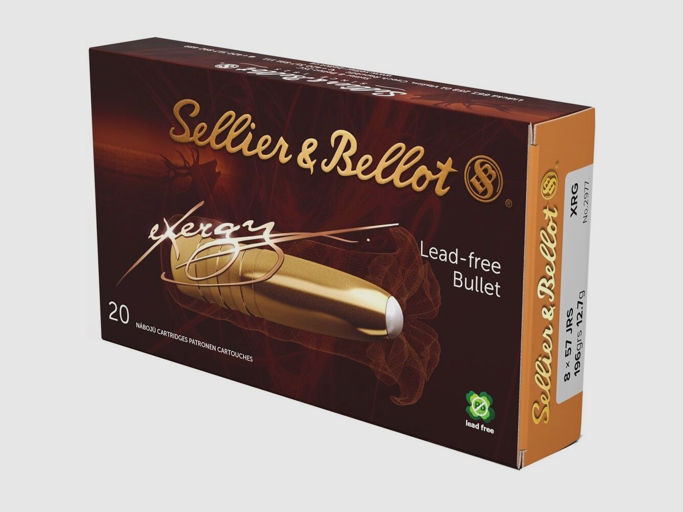 Sellier & Bellot eXergy 12,7g / 196gr 20 disparos 8x57JRS, imagen 1 de 2