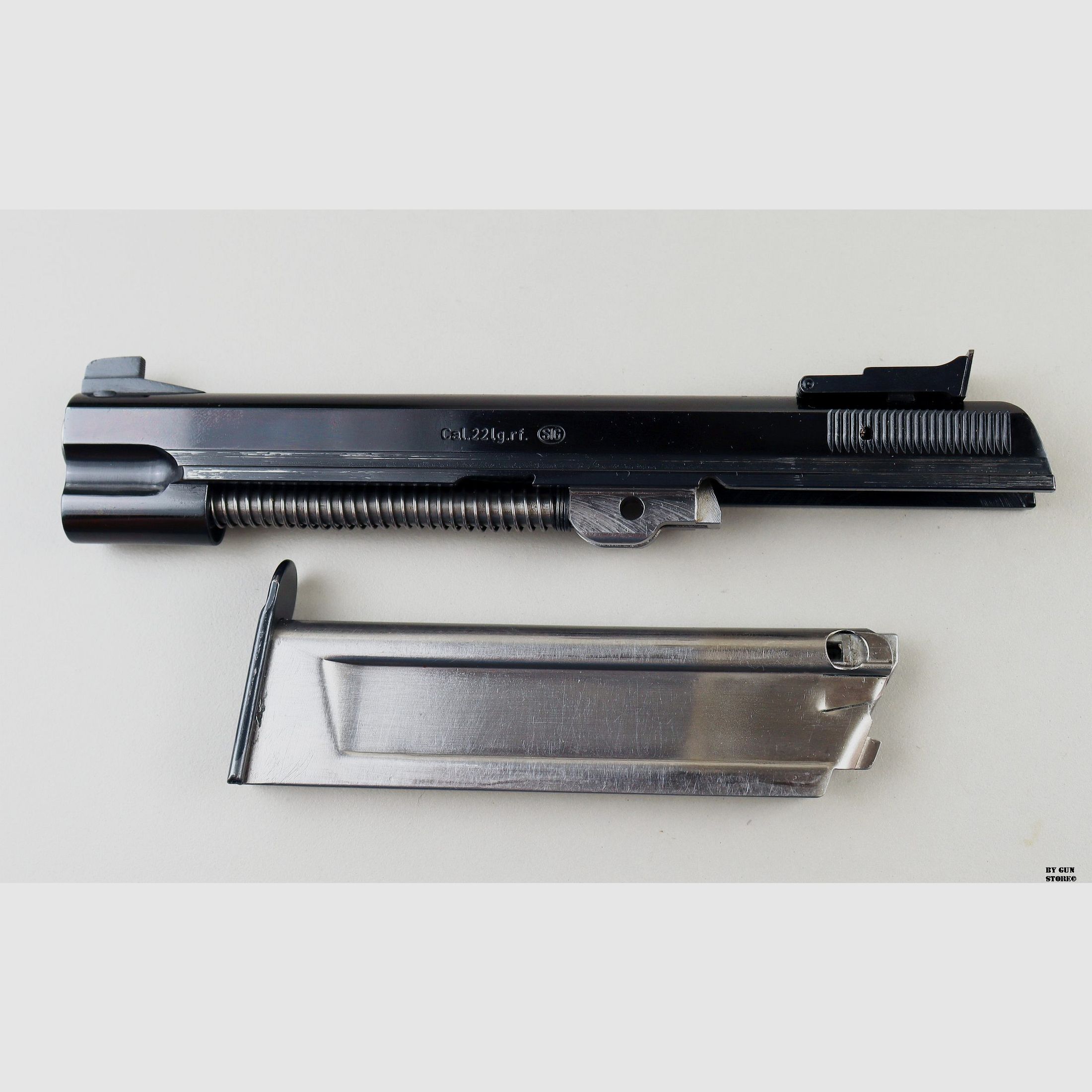 Combo Set Sig mod. P210-5 Kal. 9×19 – 7,65 P. – 22 LR Seriennr. P58861, Bild 17 von 24