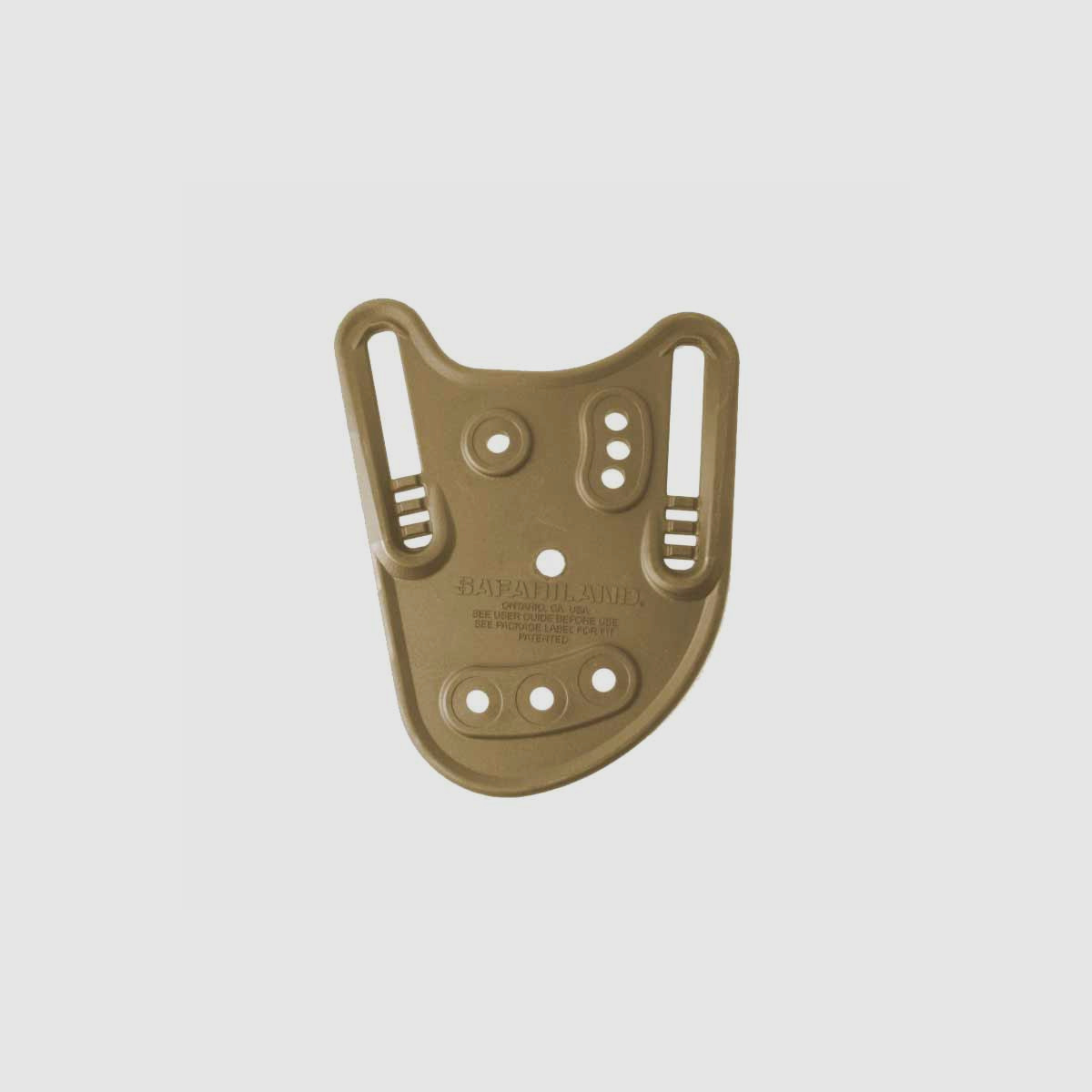 SAFARILAND Gürtelschlaufe Modell 567BL FDE brown Version 1 dropped = verstellbar von 38 - 58 mm Breite