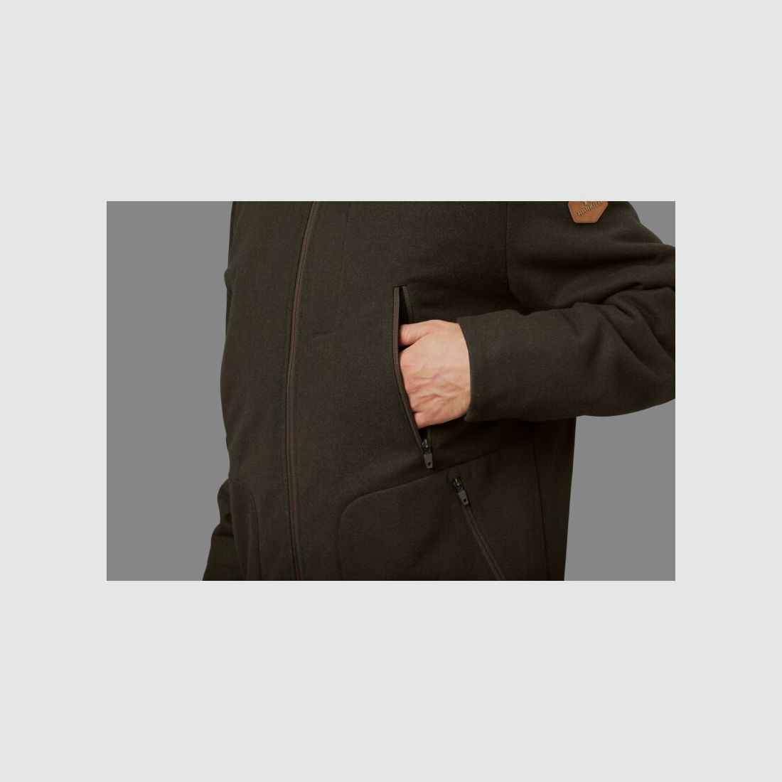 Härkila Metso Winter Jacket green / Shadow brown