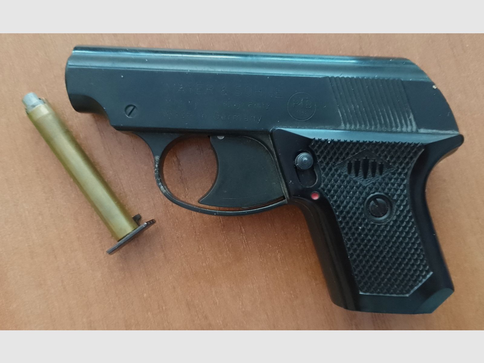Seltene Mayer & Söhne G3 im Kaliber 6 mm Knall/ PTB 165