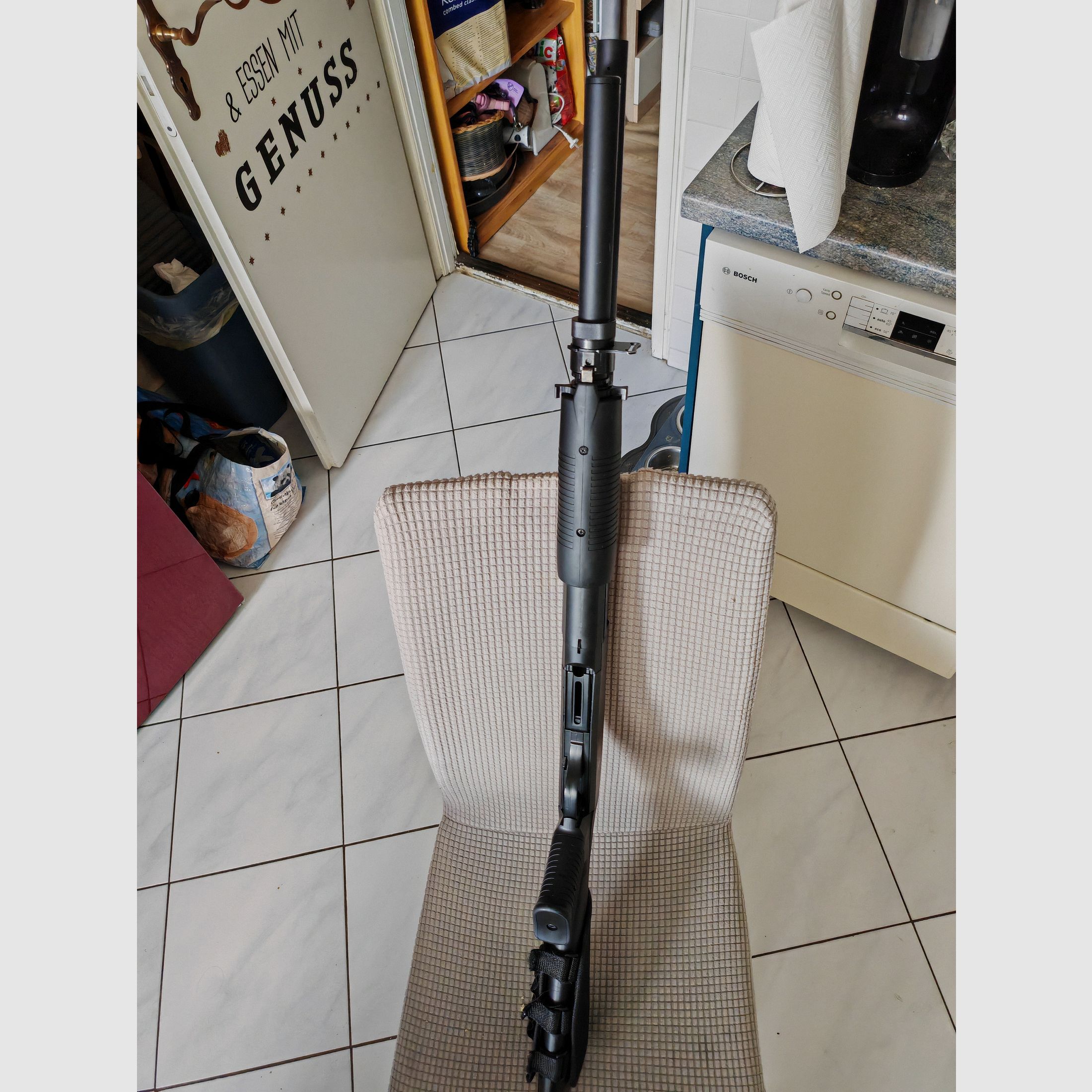 ASK Franchi SAS 12 Full Stock PumpGun plus 12 Shells