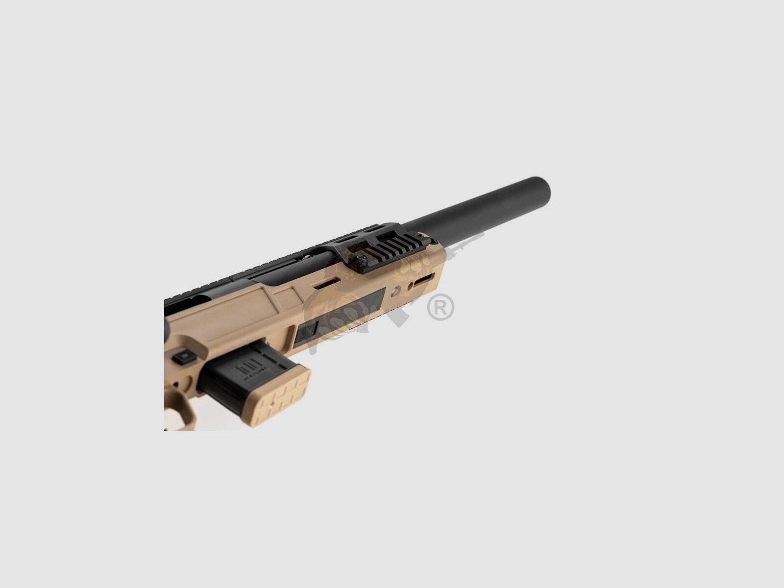 SPR 300 Pro Airsoft Sniper Rifle in Black/Tan free from 18 years, image 13 of 14