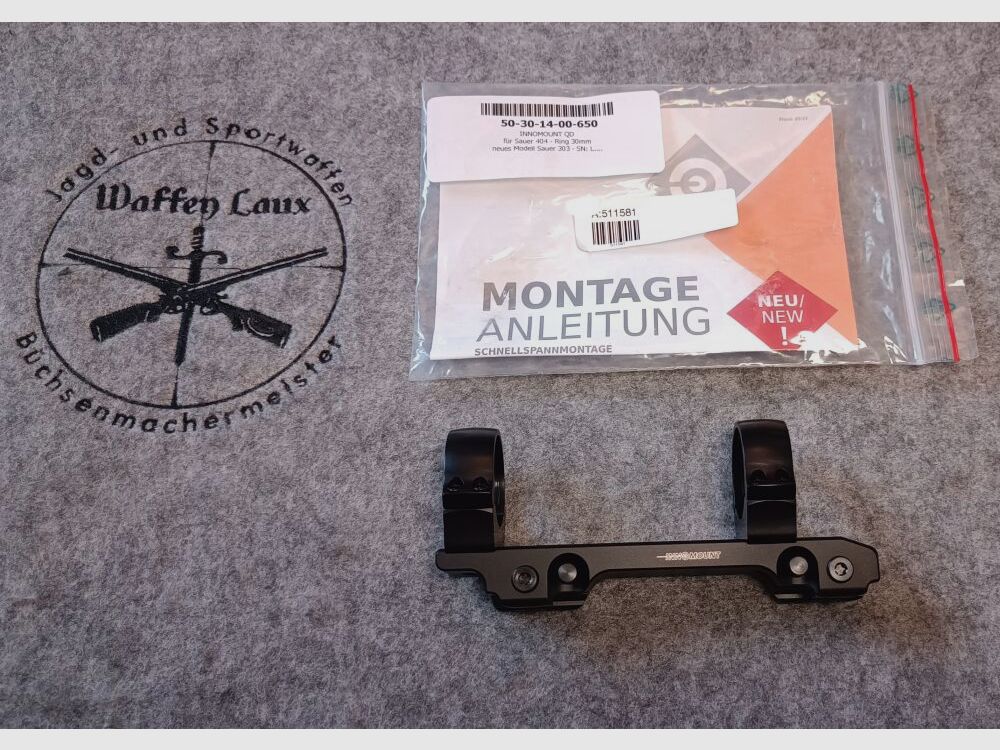 INNOGUN Innomount Montage QD Sauer 404 Ring 30mm