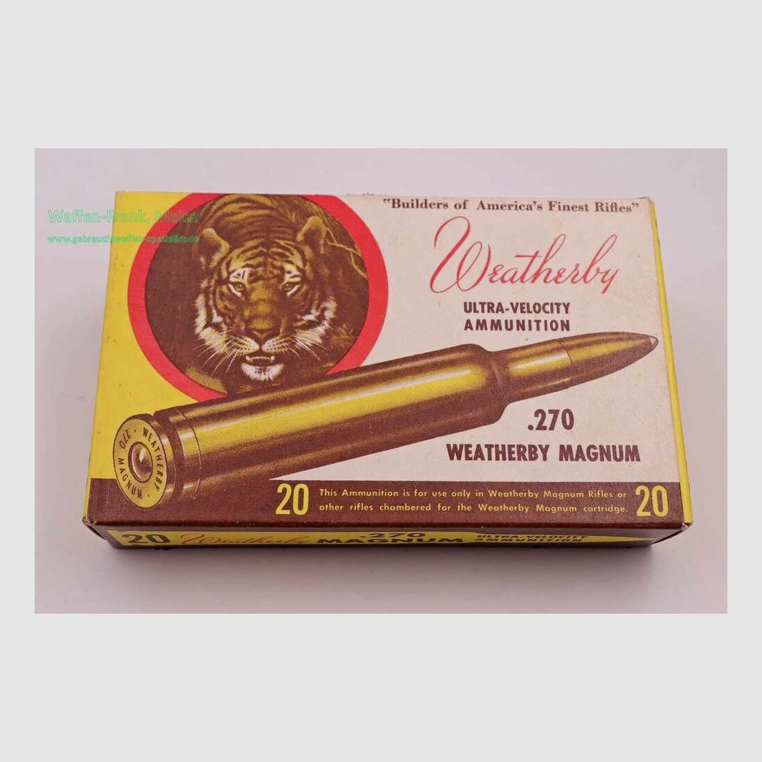 Weatherby - USA Büchsenpatronen