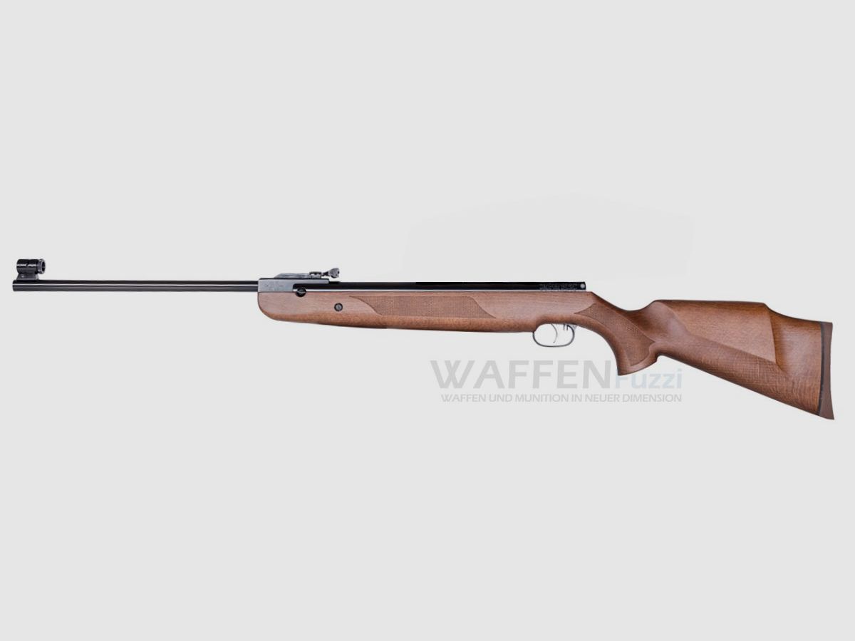 Weihrauch Luftgewehr HW 95 Luxus Kaliber 5,5mm Diabolo + Fiberoptik Visier