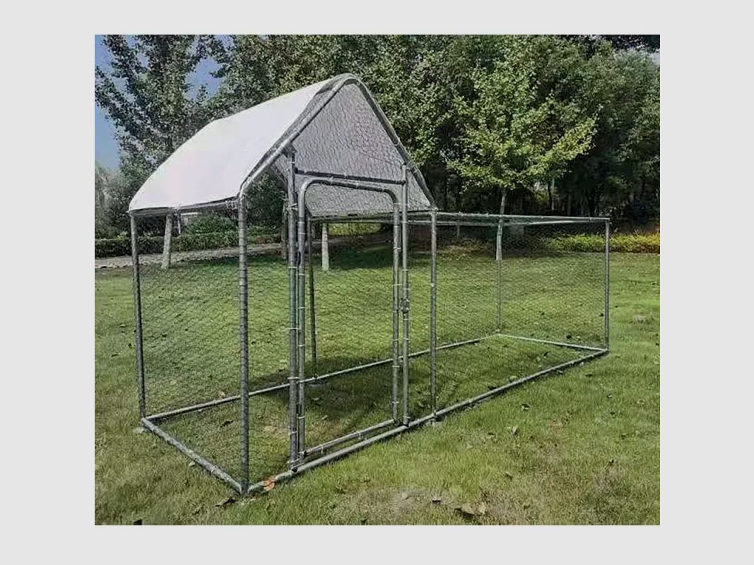 Recinto para aves 3x1x1,7 m con lona Robusto y práctico, imagen 1 de 8