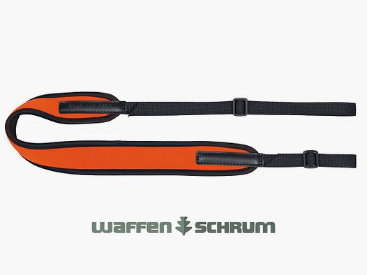 AKAH geweerriem neopreen gevoerd - oranje
