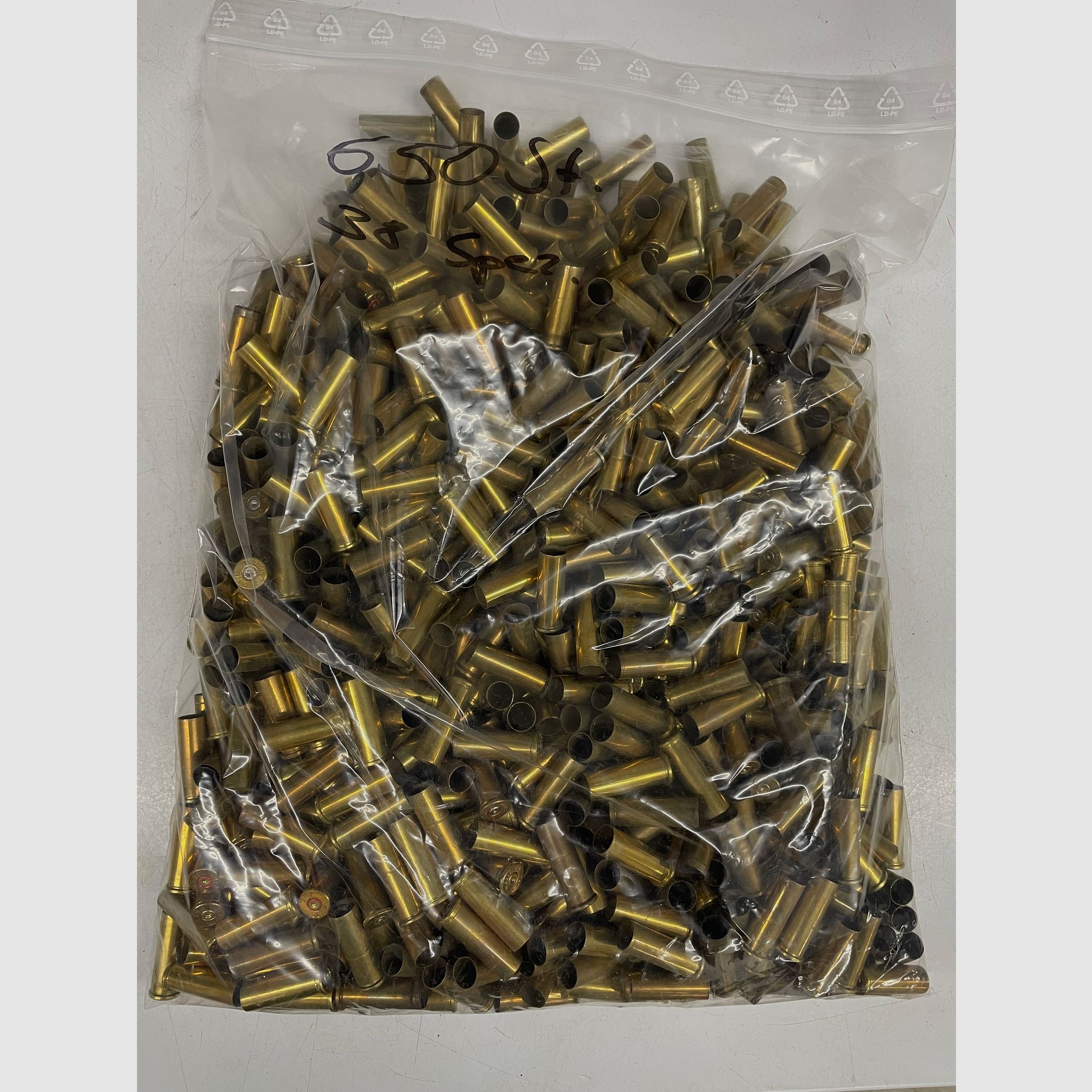 .38 Spec. Hülsen 650 Stück