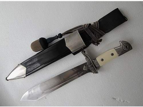Original Dolch TENO Hewer Original Eickhorn Solingen dalla Wk2