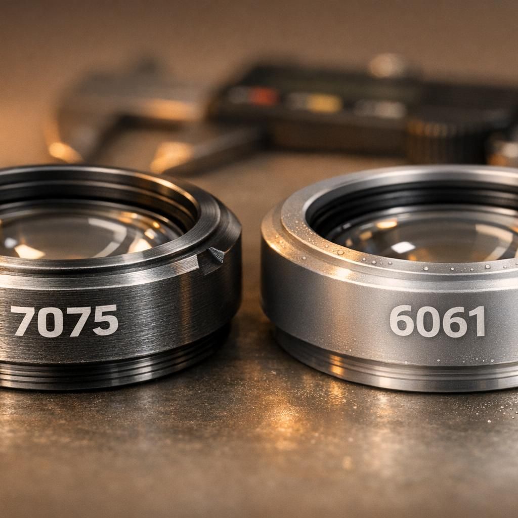 7075 vs. 6061 Aluminium: Which is better for optics?
