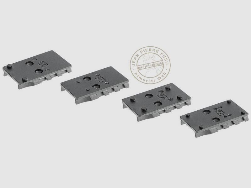 Set of 4 adapter interfaces for Walther PDP Compact