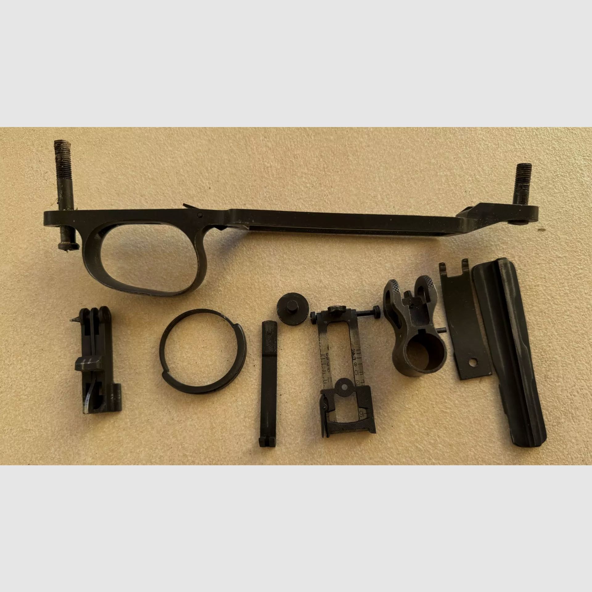 Originale US Enfield P17 calci con accessori - ottime condizioni / raro in questa qualità