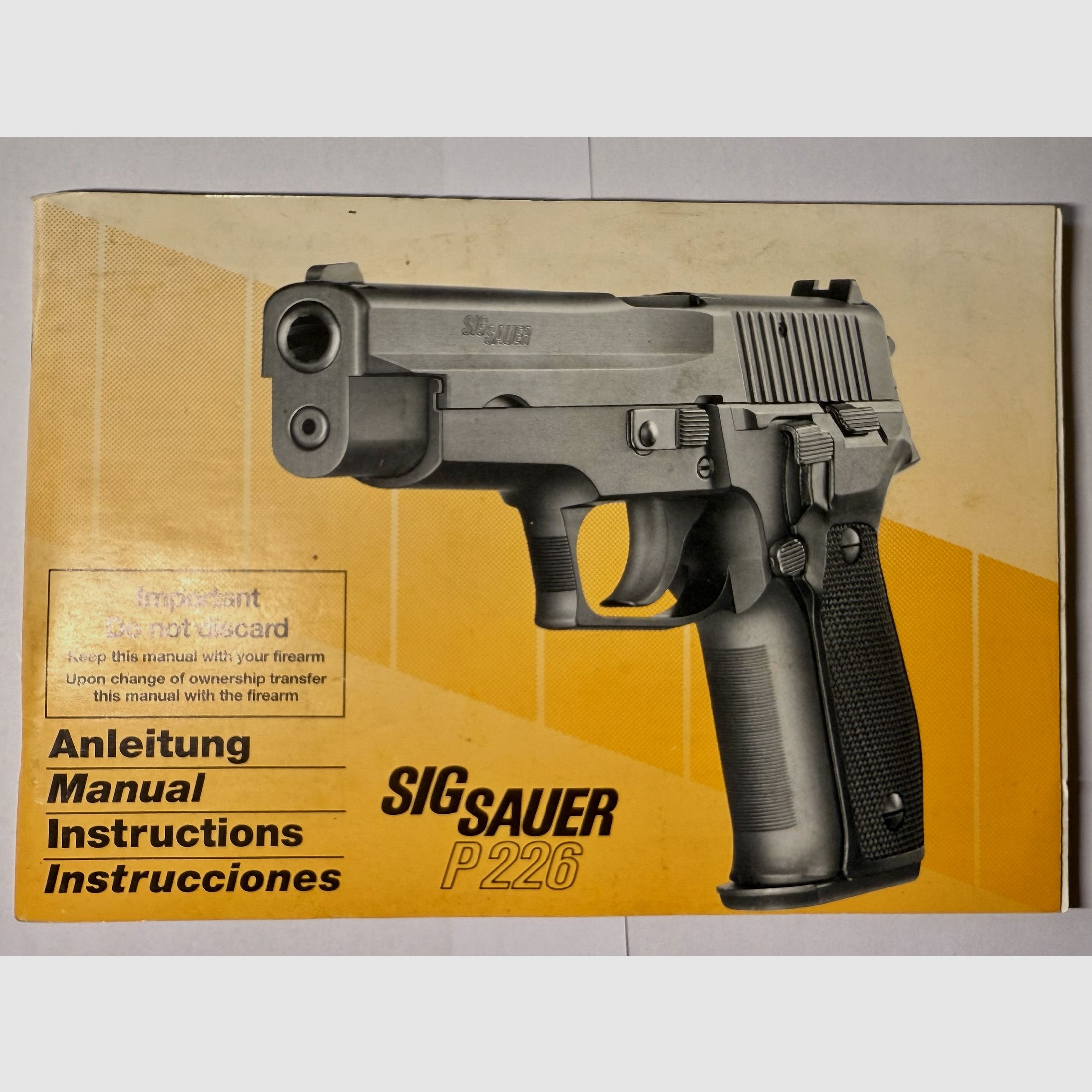 SIG SAUER P226 Sport / 9x19mm