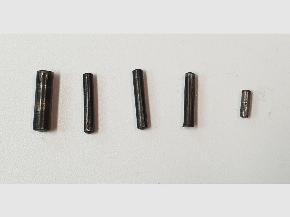 Nanno Hübenbecker Wolny Zestaw Części Rewolwer NHM Model 6 - .22lr 20 Części