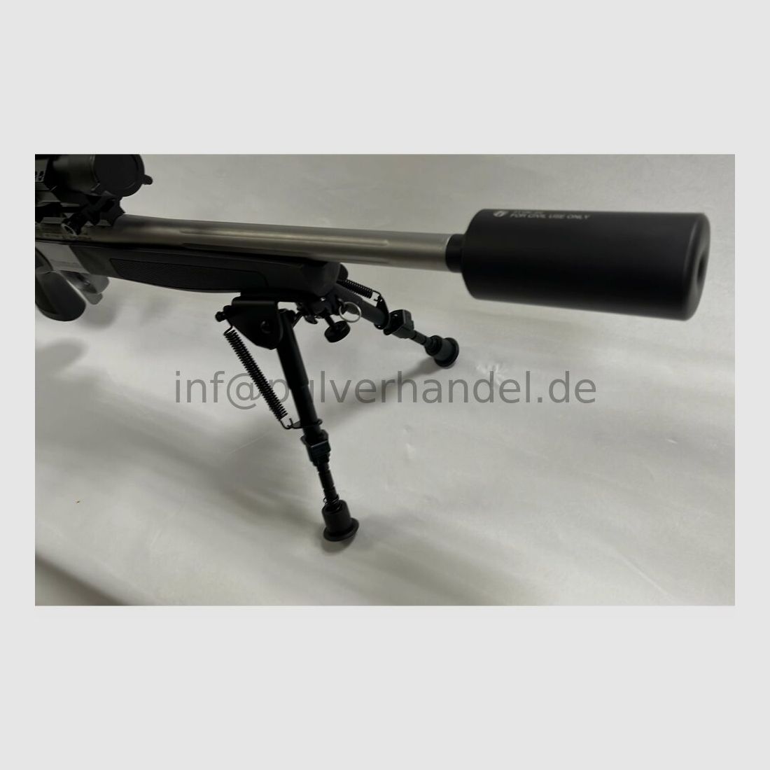 BA 13TD Bergara Inox 16,5" Clé à main, crosse à trou, protection droite/gauche .308Win