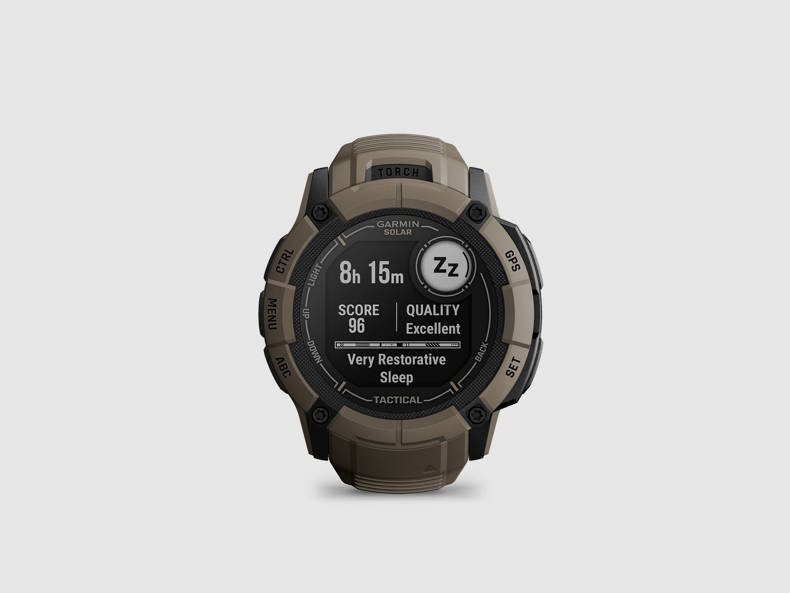 Garmin Instinct® 2X Solar - Tactical Edition, Olivgruen