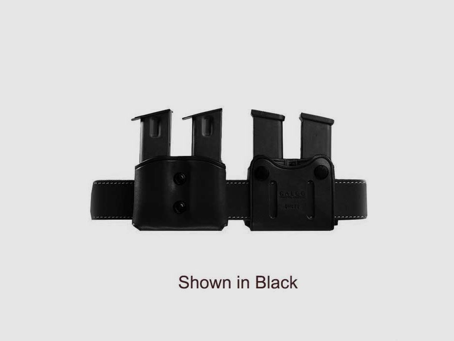 GALCO INTERNATIONAL DOUBLE MAG CARRIER .45 STAGGERED METAL MAG-HAVANA, image 2 of 2