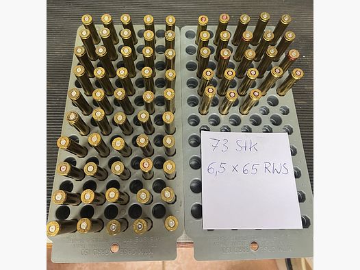 RWS bossoli 6,5 x65 RWS