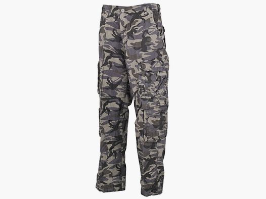 Pantalon cargo, "Defense", camouflage de combat, PT, vintage trash wash