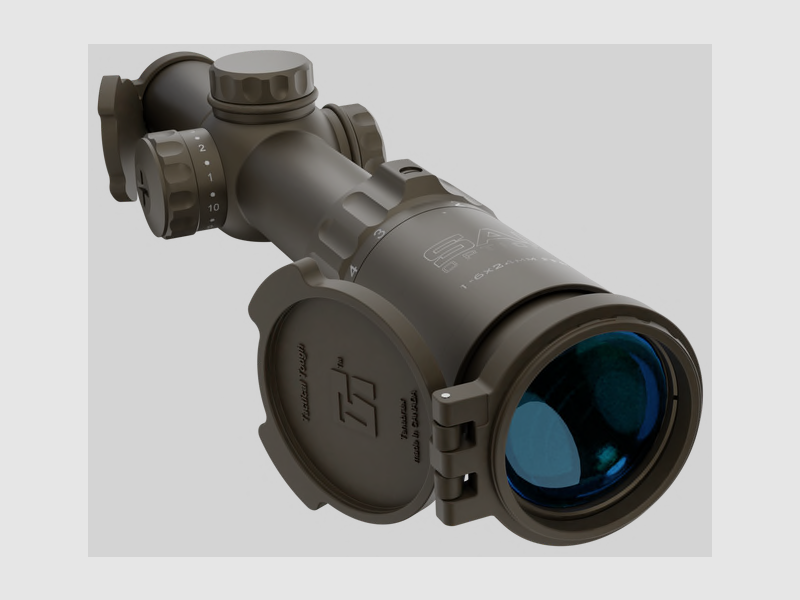 SAI Optics – SAI 6 1-6x24mm / matte flat dark earth / 5.56mm Ballistic Reticle, Bild 2 von 4