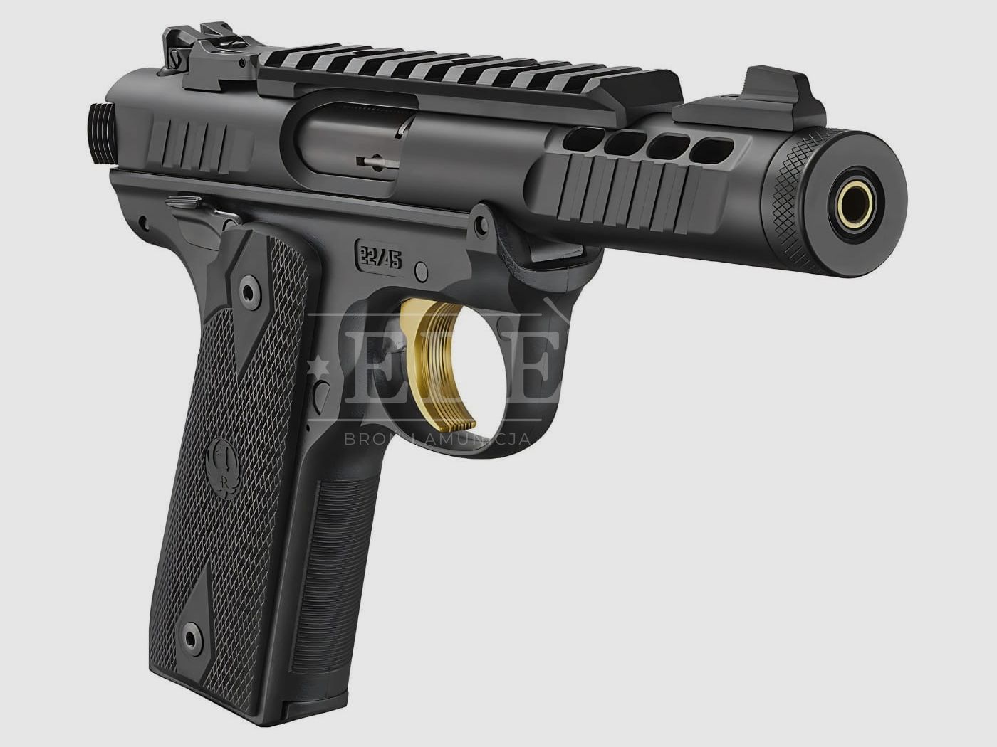 Pistolet samopowtarzalny RUGER Mark IV 22/45 Lite kal.22LR ( 43956 ), zdjęcie 4 z 8