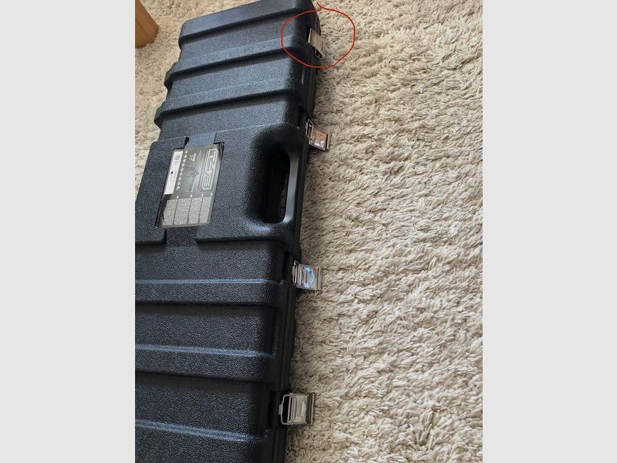 Waffenkoffer Gewehrkoffer Umarex (TM 4 RIS) schwarz