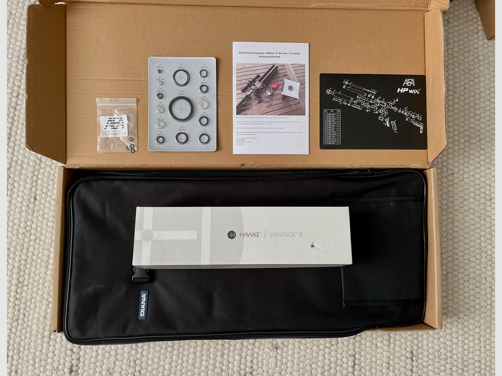 AEA Hp Max + Zubehör 