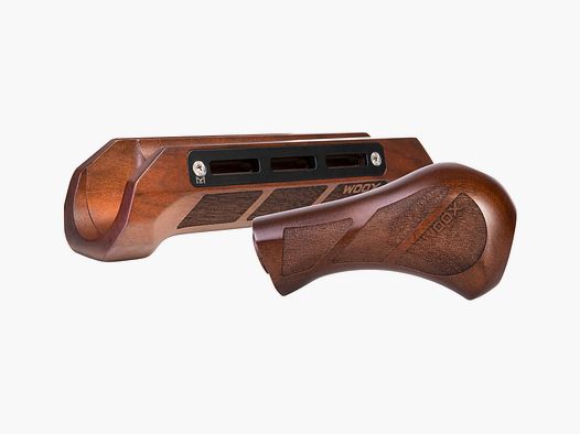 Griff Set 7,75Inch Gladiatore Holz Walnut Mossberg
