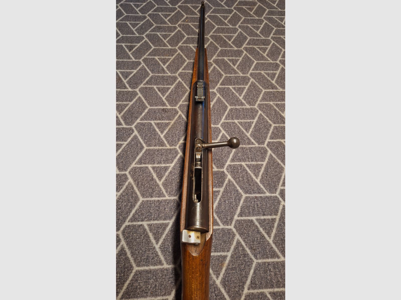 Haenel Suhl Sport Modell 49a (no 310) con correa, funda y cargador de 12!