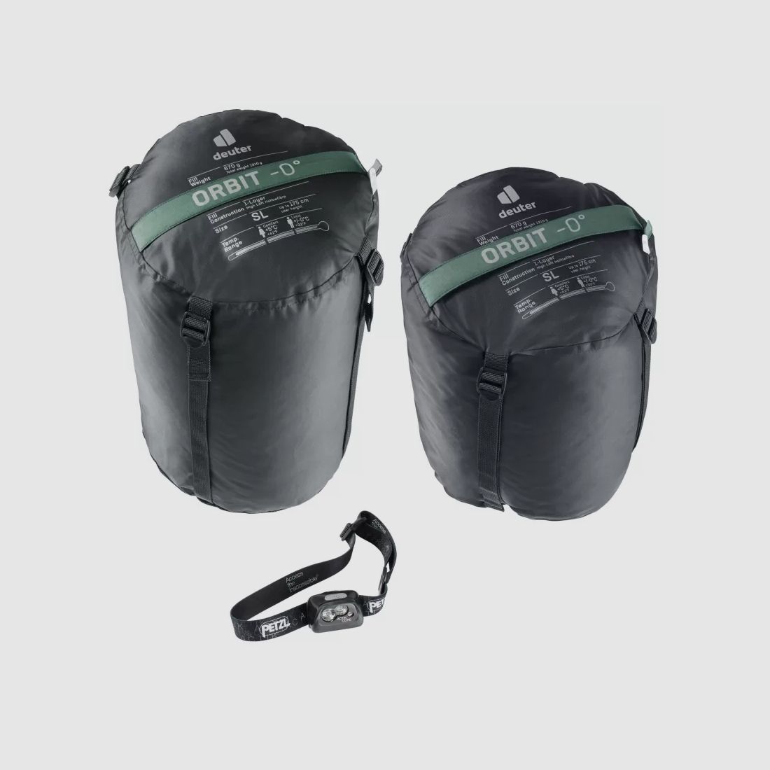 Deuter Orbit 0° SL Noir, Gris, image 1 sur 6