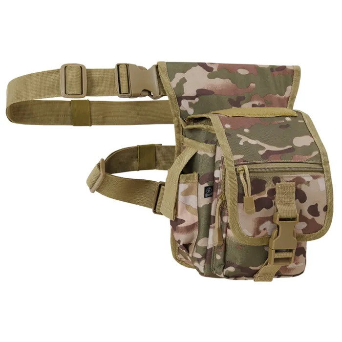 Borsa a vita con attacco per coscia "Side Kick Bag" - Camouflage tattico, immagine 1 di 5