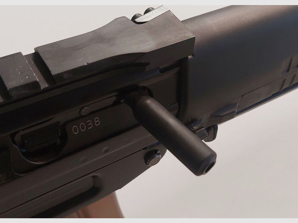 SIG long loading handle angled, tension lever, sniper version for SIG Stgw90/PE90