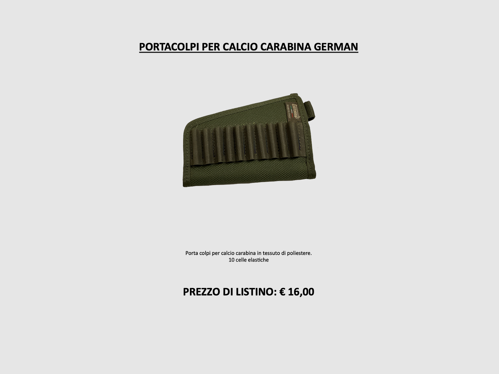 GERMAN – Chargeur pour crosse carabine, image 3 sur 3