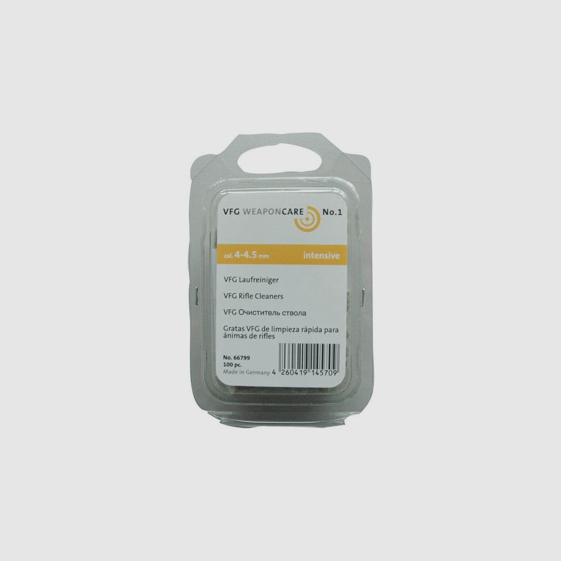 VFG Laufreiniger Intensive für Kal. 4 - 4,5 mm