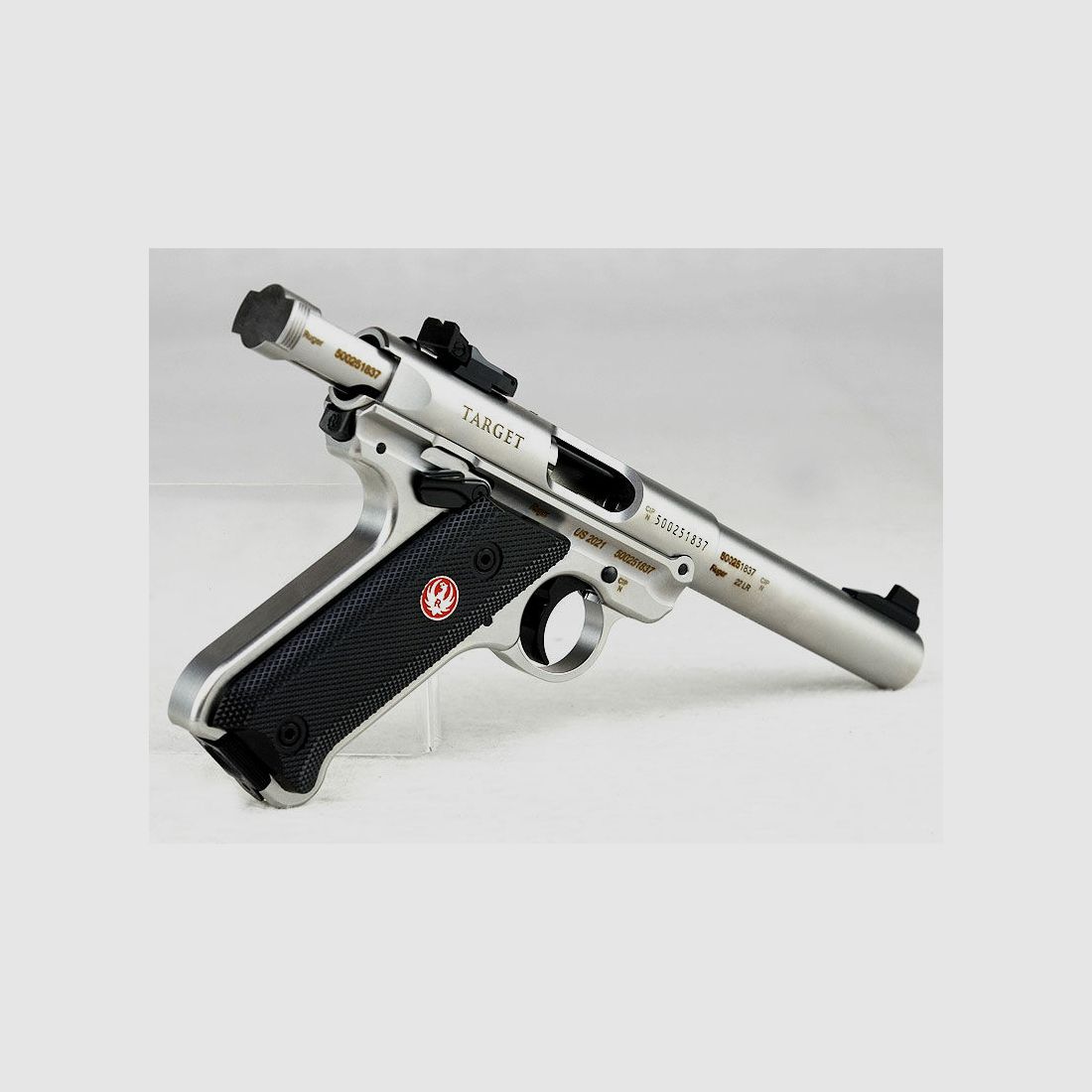RUGER	 Mark IV Target Stainless 5,5 Zoll
