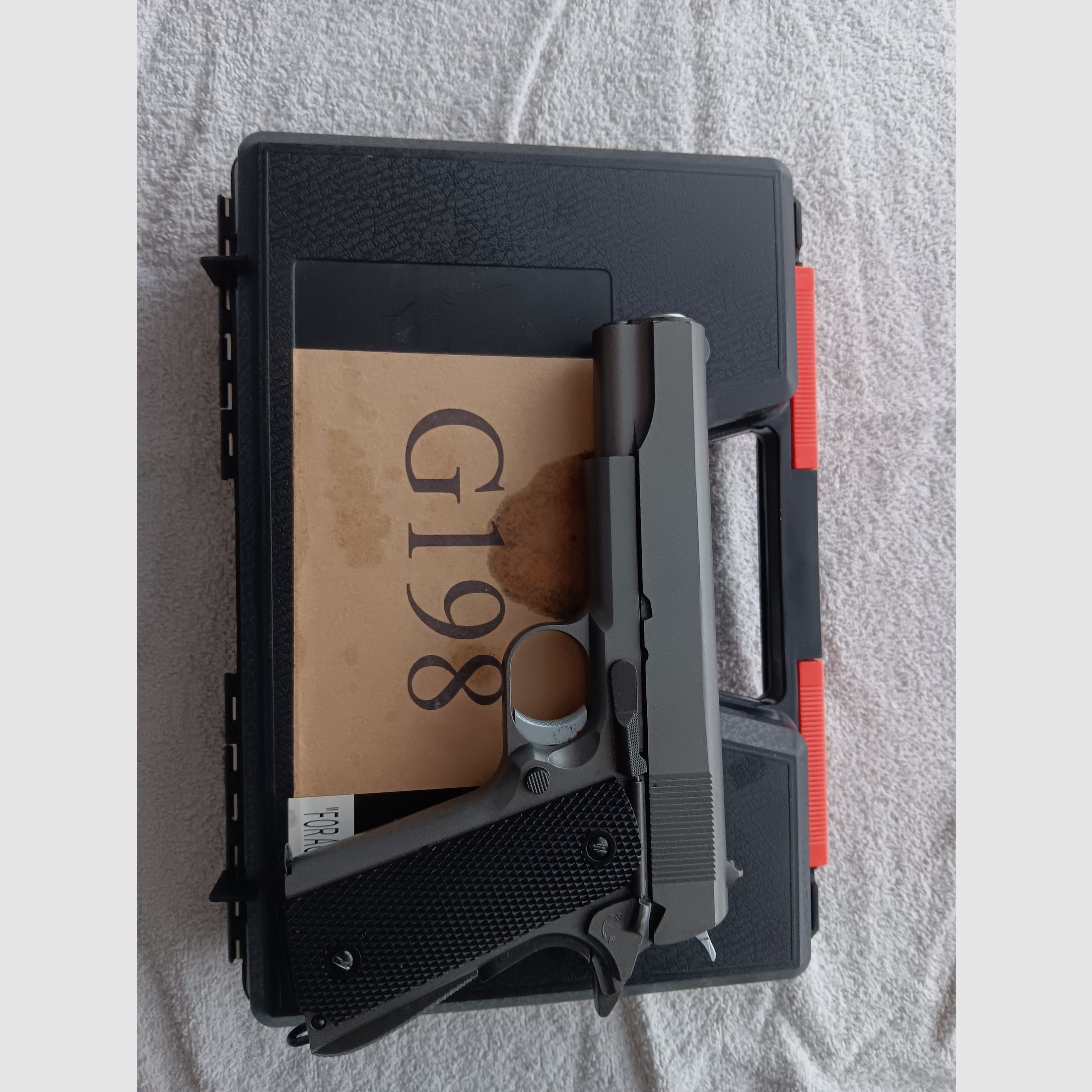 SCHÖNE Vollmetall Colt 1911 CO2 Blow Back 6mm BB