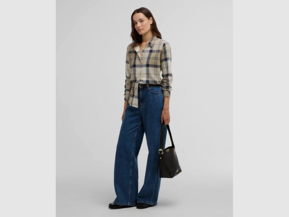 Barbour D-Bluse Bredon Langarm | dress/navy tartan, Bild 5 von 8