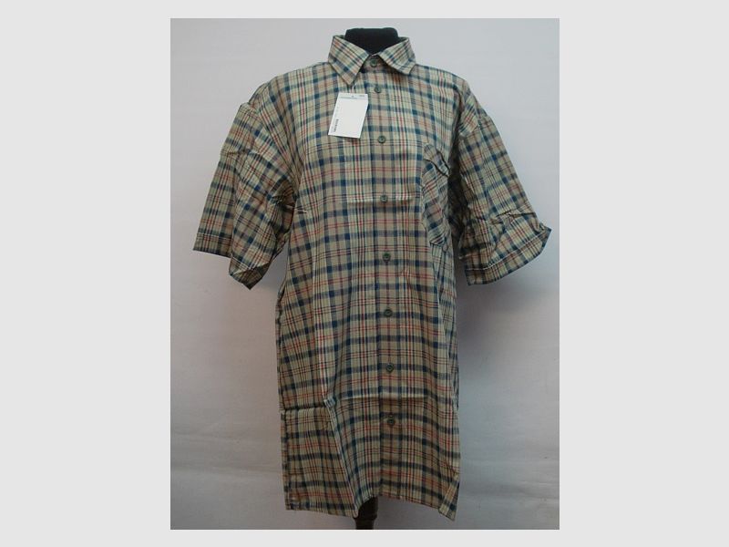 1/2-Arm karriert - Gr. 39 - 1 Brusttasche