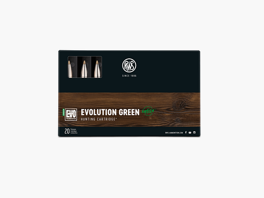 RWS Evolution Green Cal.8×57 JS 139gr