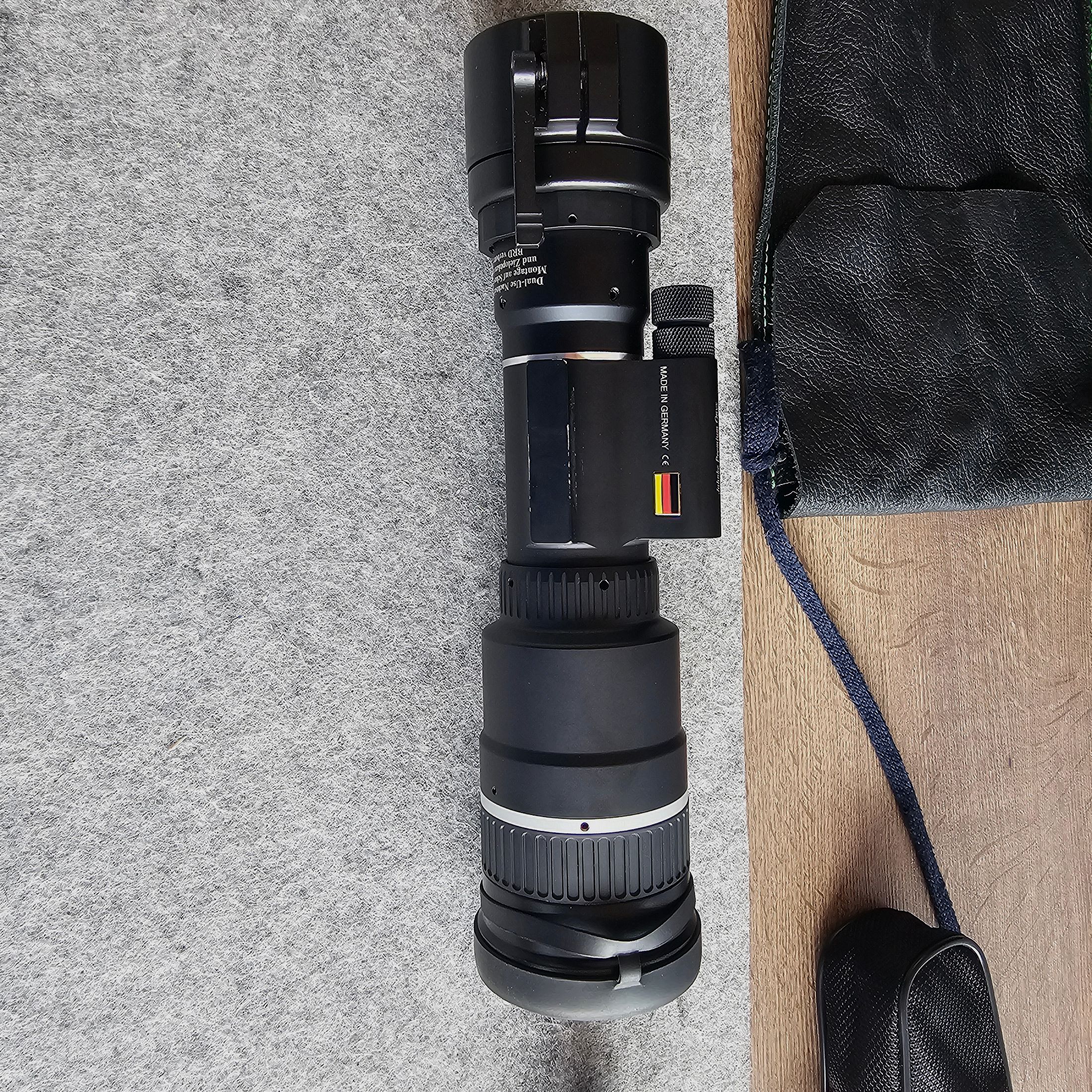 Jahnke DJ-8 NSV Kompakt1x56 mit Premium Photonis Onyx Bildröhre in der höchsten Leistungsklasse III. Weißes Bild der Premiumklasse. Erste Sortierung