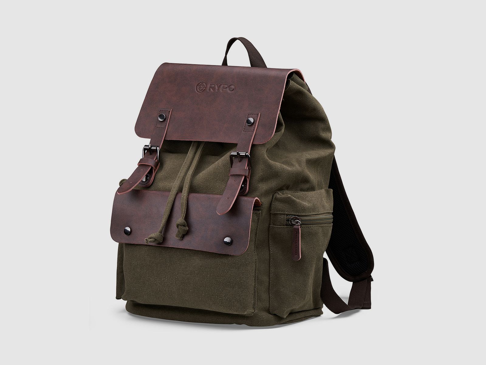 Rypo Canvas-Rucksack Grün, Bild 1 von 2