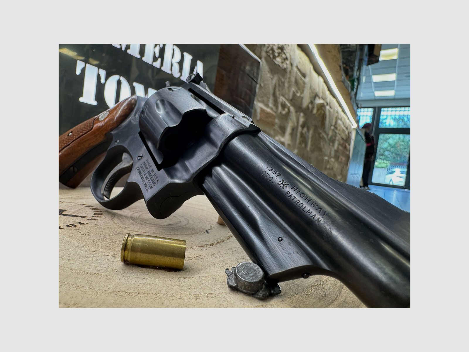 GEBRAUCHT – REVOLVER – SMITH & WESSON MOD. 28-2 HIGHWAY PATROLMAN 4" Kal. 357 Mag., Bild 6 von 7