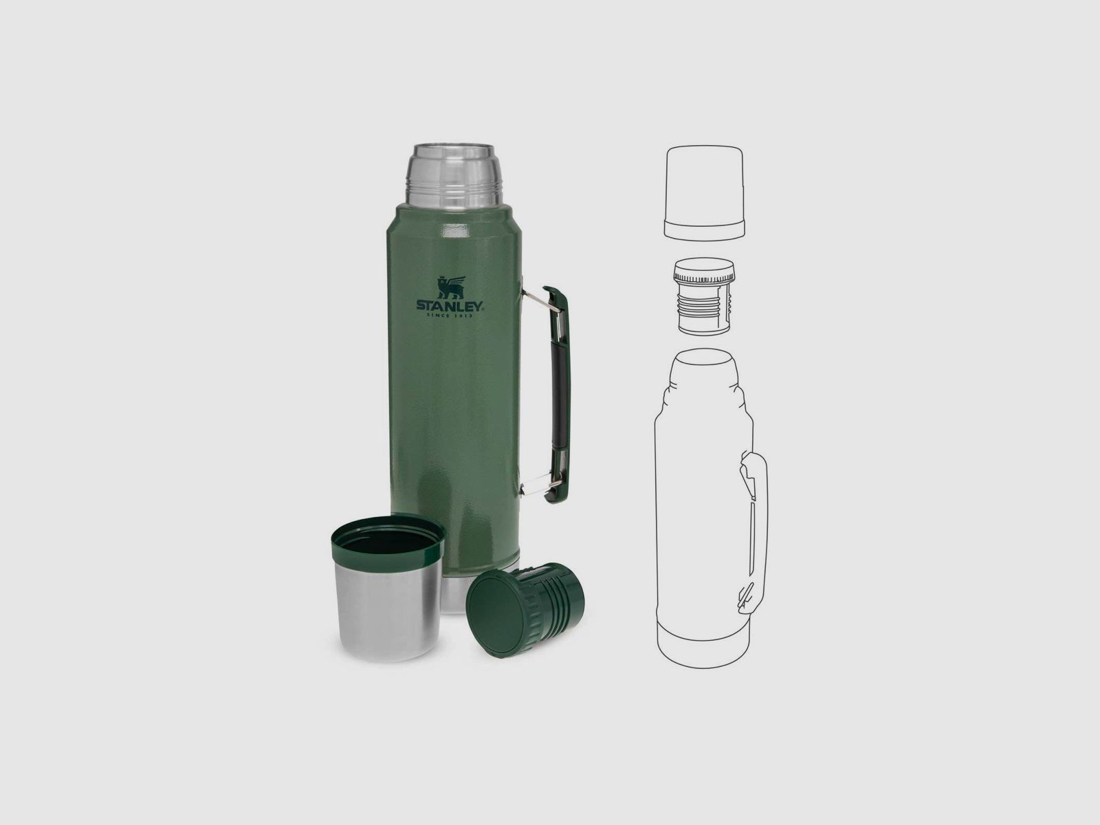 STANLEY Classic Vakuum Flasche 1,0 Liter