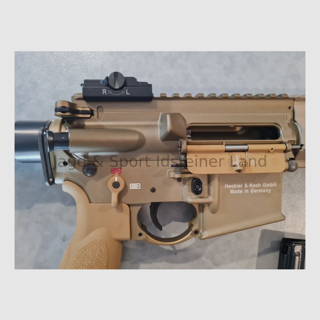 Heckler & Koch MR223-A3, LL:11"/około 28cm, kolor piaskowy, sportowo zatwierdzony!