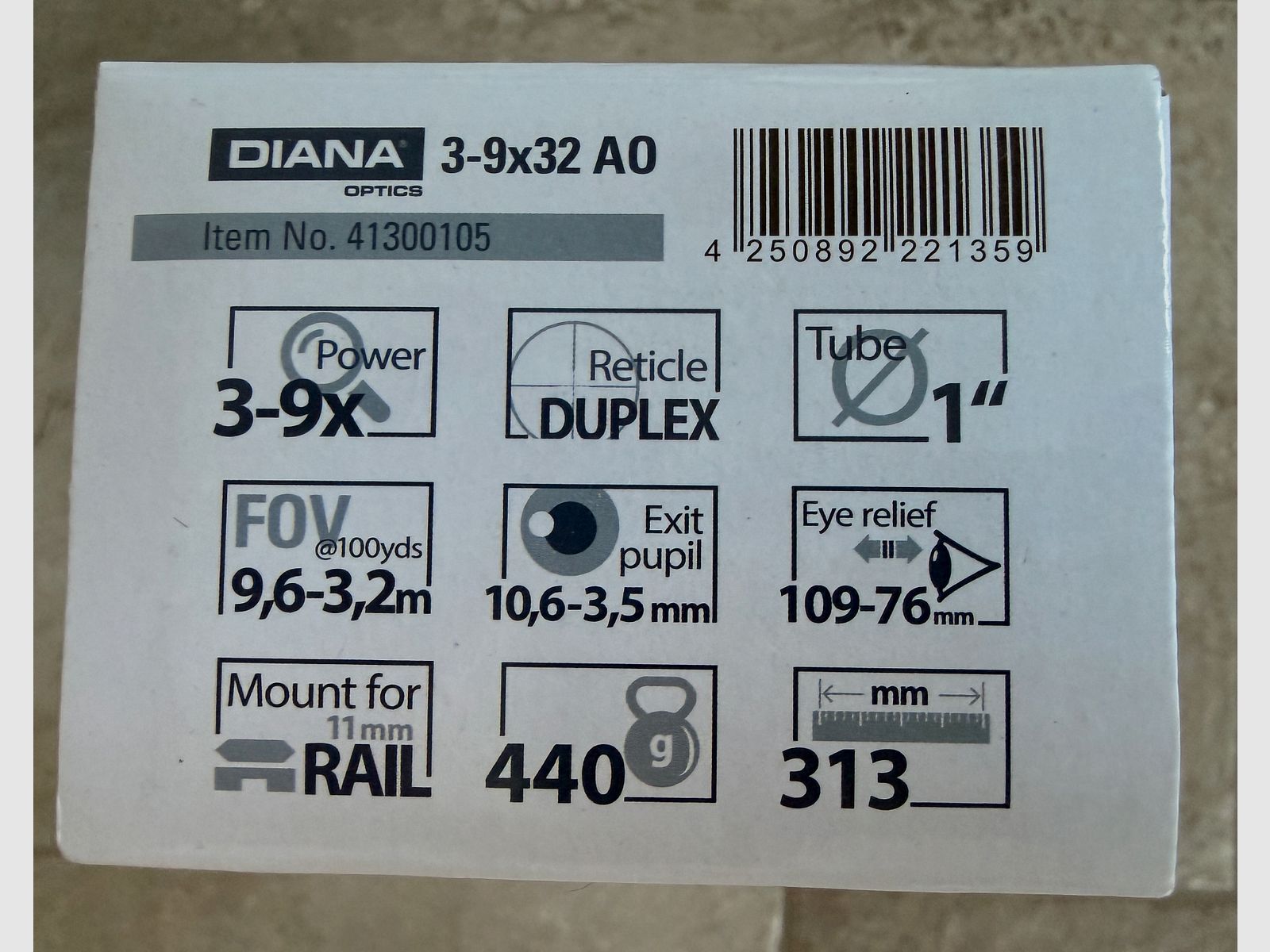 Diana 3-9x32 AO