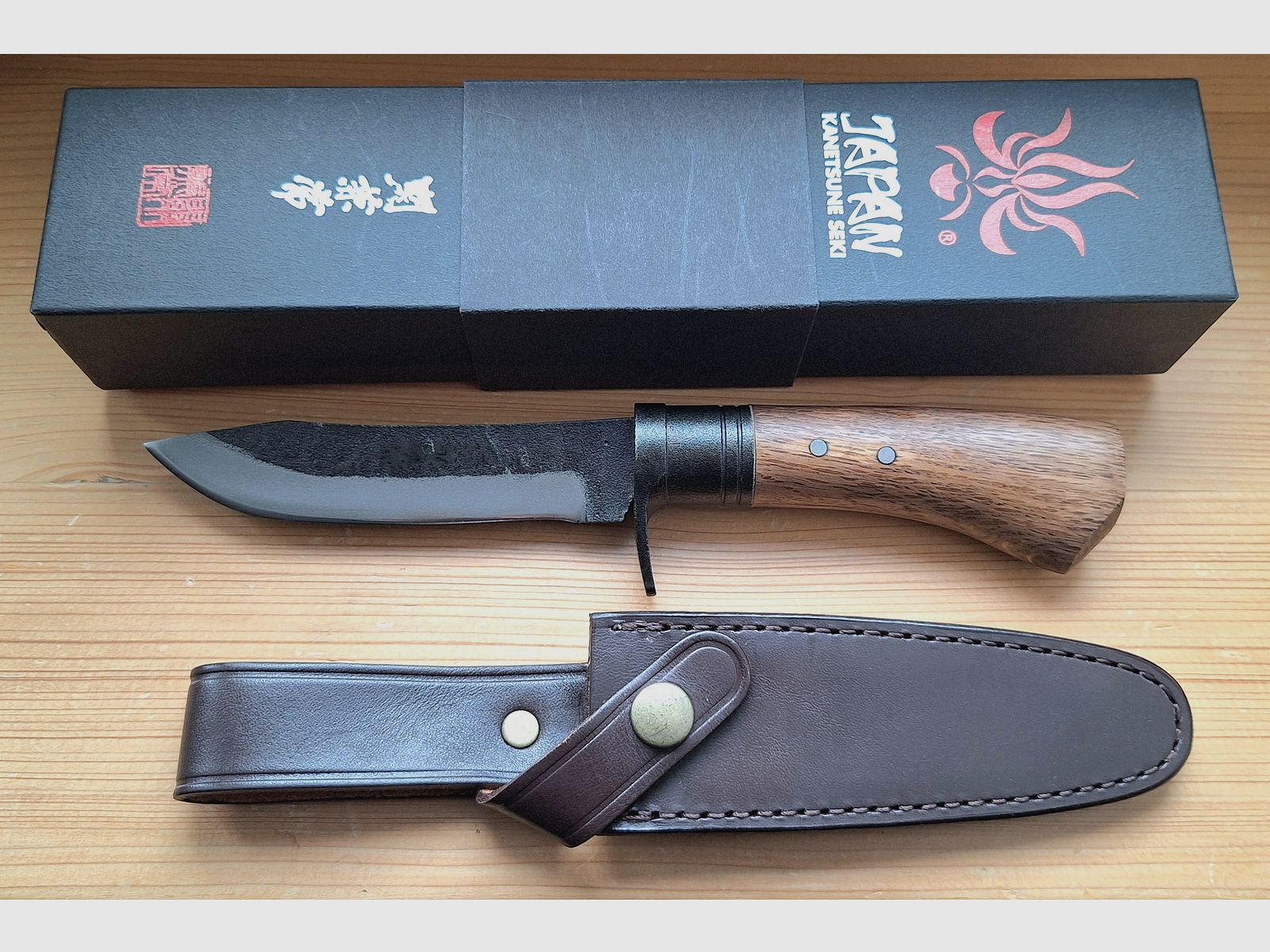 NUOVO Kanetsune Seki Sabaki 2 KB250 coltello 115mm Giappone Caccia